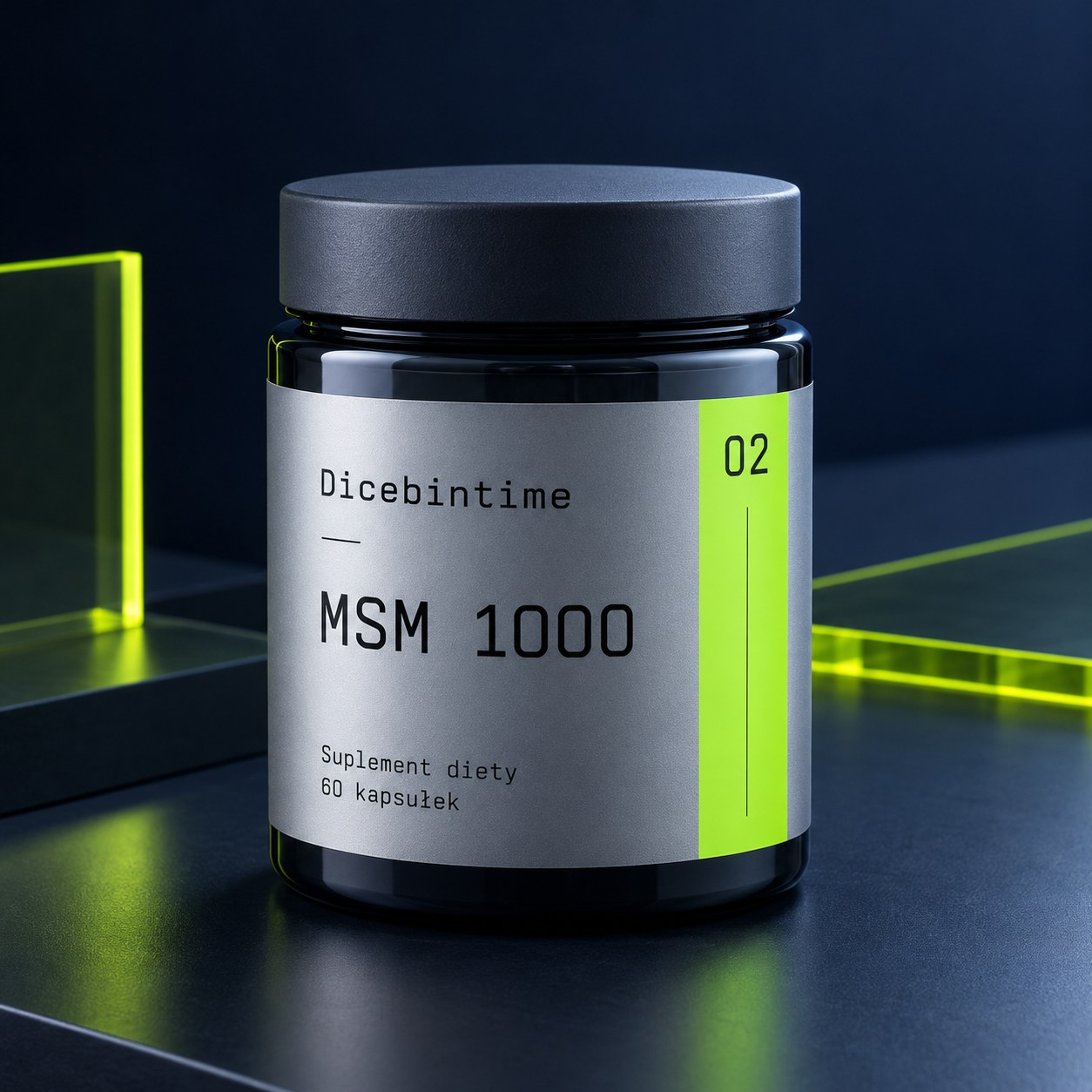 Dicebintime MSM 1000 — 60 kapsułek